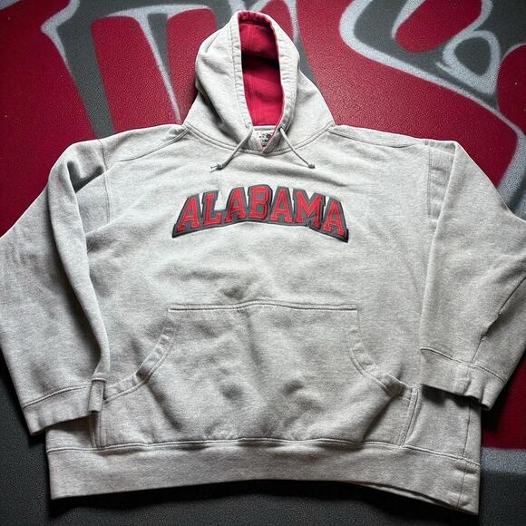 Vintage Starter Alabama Crimson Tide Hoodie Sweatshirt Mens XL NCAA Football - Picture 1 of 7